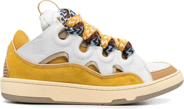 Curb chunky lace-up sneakers