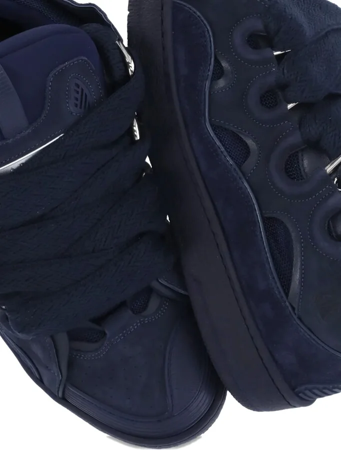 Curb lace-up embossed-logo sneakers - Image 4