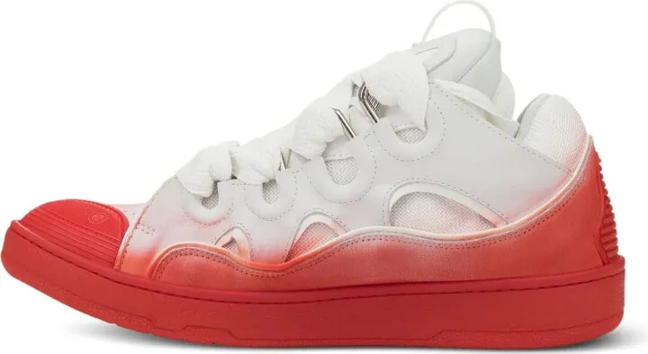 Curb lace-up perforated sneakers - Image 2
