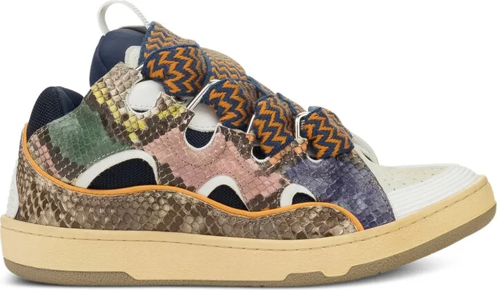 Curb lace-up sneakers