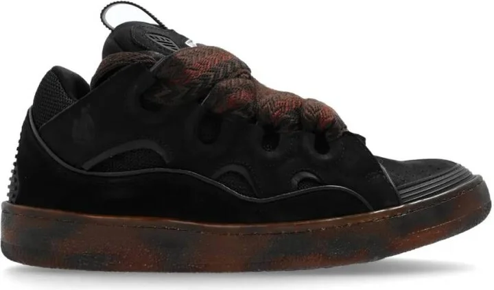 Curb Leather Low-Top Sneakers