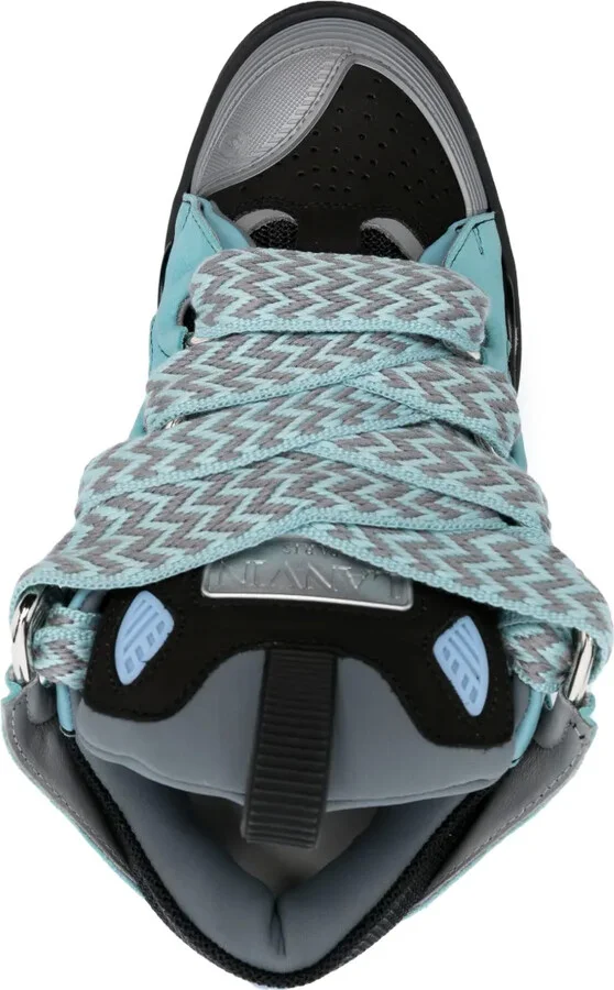 Curb leather sneakers - Image 4