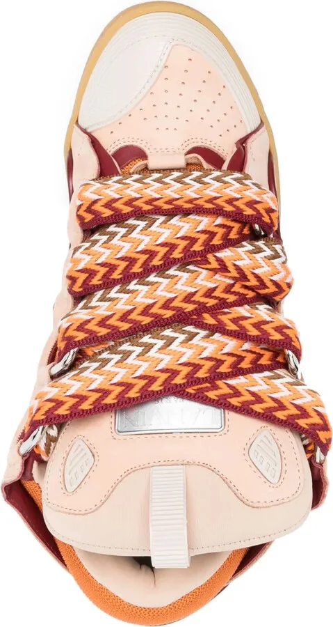 Curb leather sneakers - Image 4