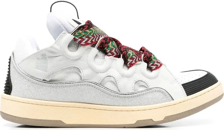 Curb leather sneakers