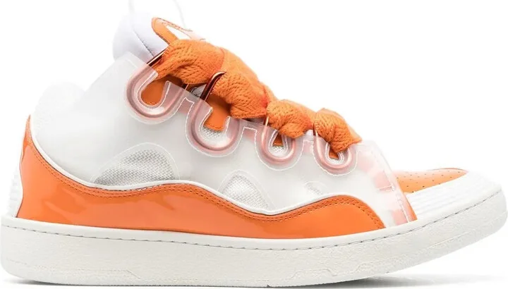 Curb multi-panel sneakers