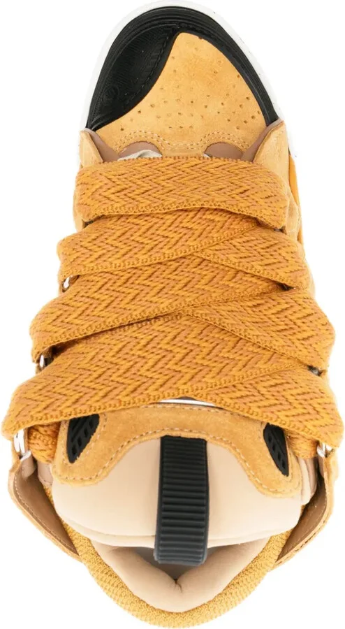 Curb oversize-tongue panelled sneakers - Image 4