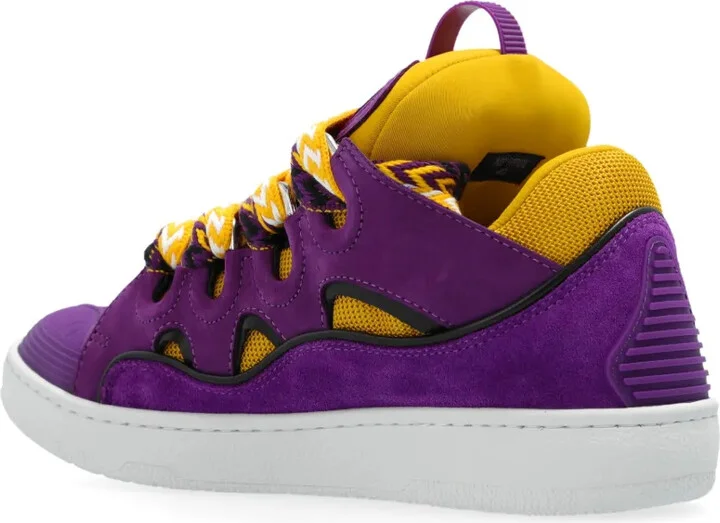 Curb panelled sneakers - Image 3