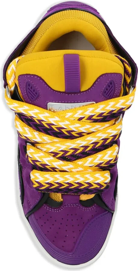 Curb panelled sneakers - Image 4