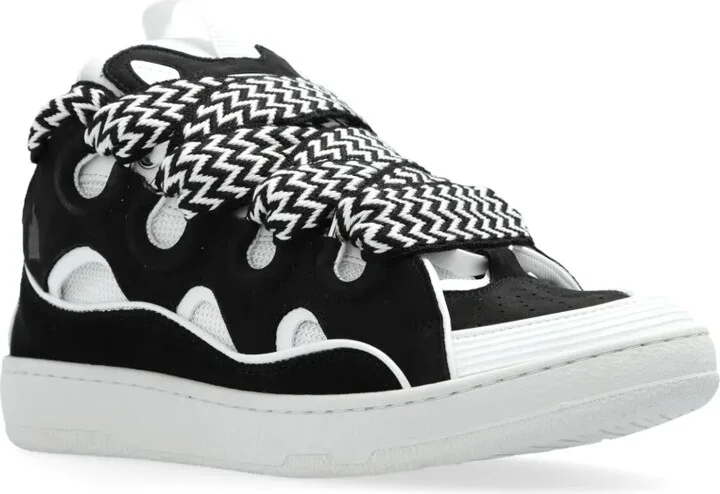 Curb panelled sneakers - Image 2