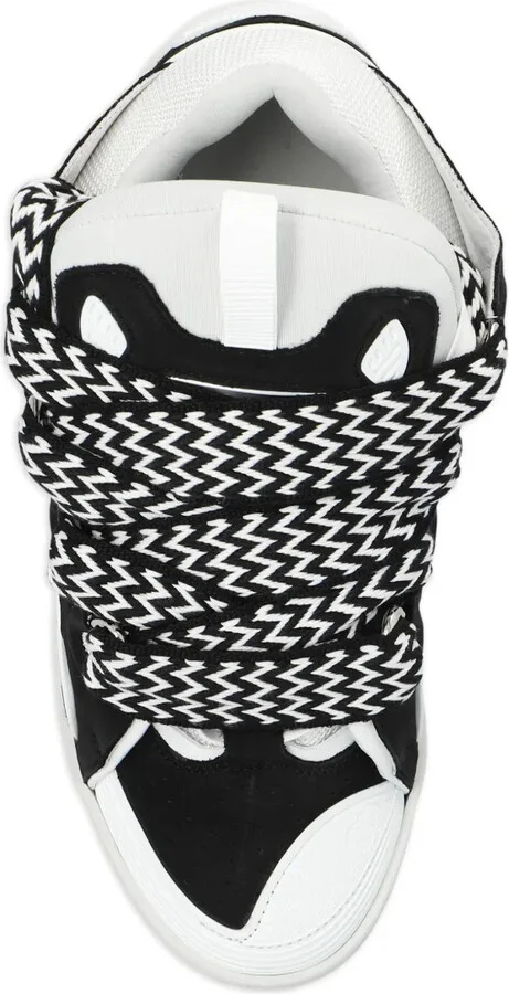 Curb panelled sneakers - Image 4