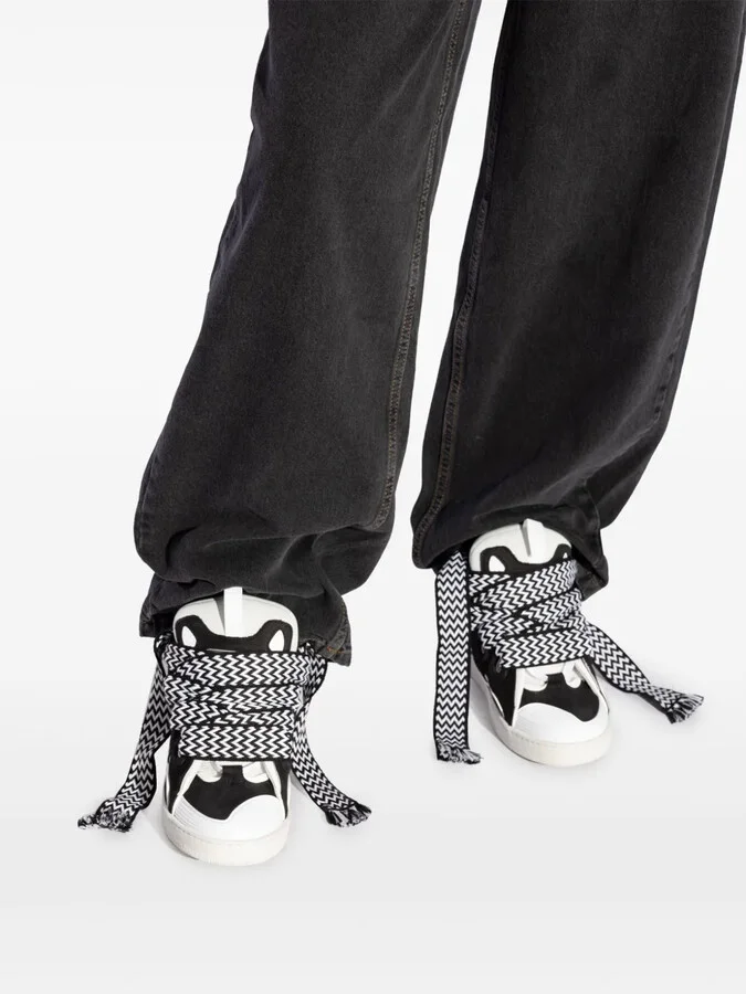 Curb panelled sneakers - Image 5
