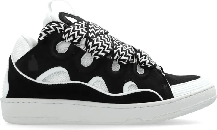 Curb panelled sneakers