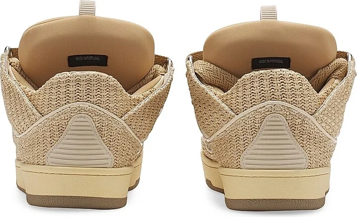 Curb Raffia Sneakers - Natural - Size 2 - Image 4