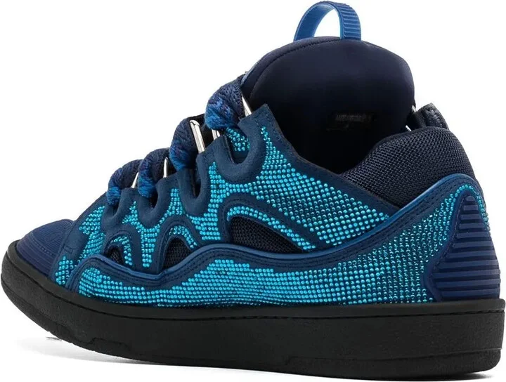 Curb rhinestone-embellished sneakers - Image 3
