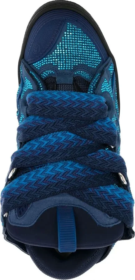Curb rhinestone-embellished sneakers - Image 4