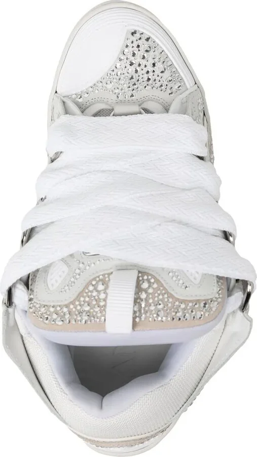 Curb rhinestone sneakers - Image 4