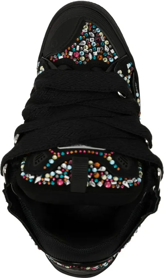 Curb Rhinestone Sneakers - Image 4