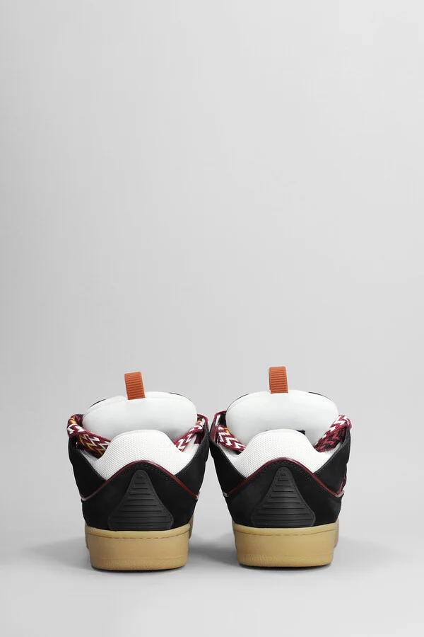 Curb Sneakers In Black Suede And Leather - Image 4