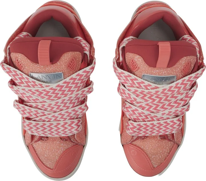 Curb Sneakers In Speckled Leather - Image 5