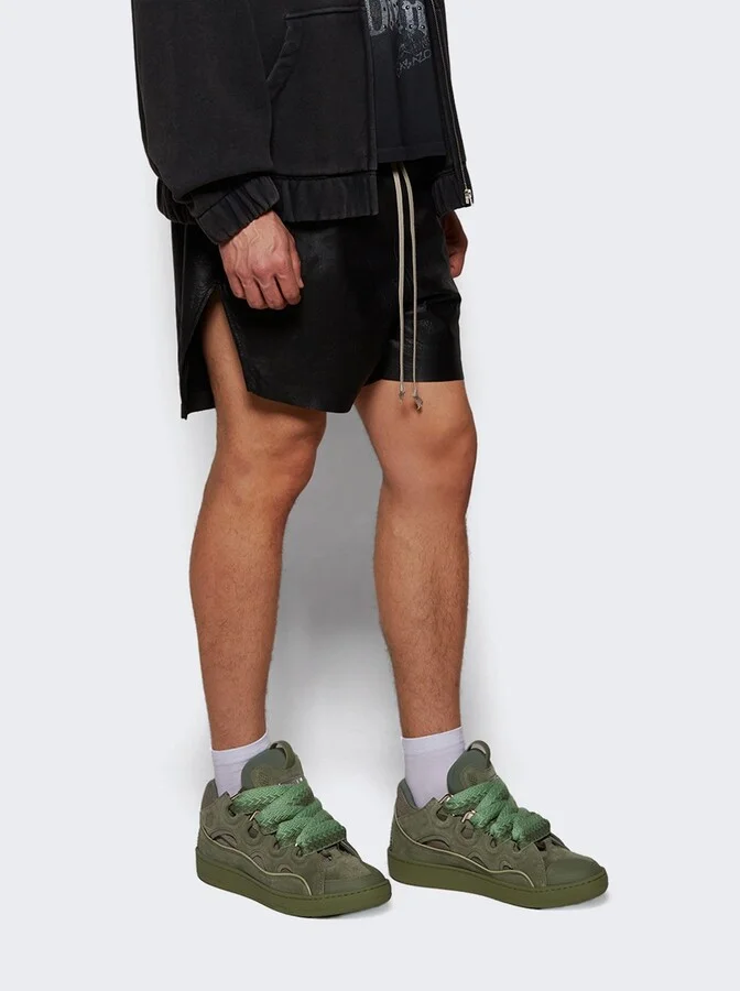 Curb Sneakers Vert De Gris Green