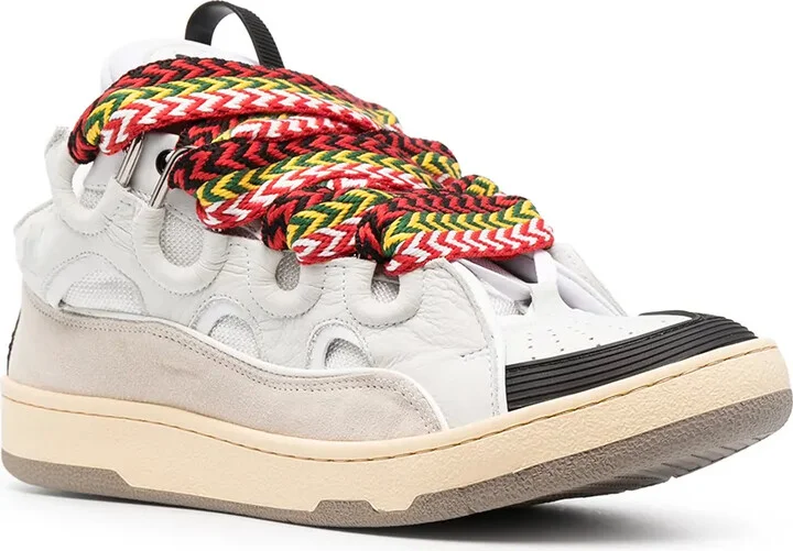 Curb suede trim sneakers - Image 2