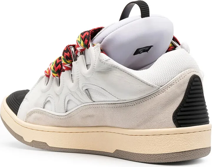 Curb suede trim sneakers - Image 3
