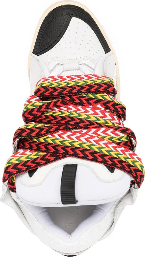 Curb suede trim sneakers - Image 4
