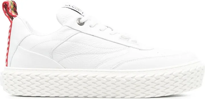 Curb trim low-top sneakers