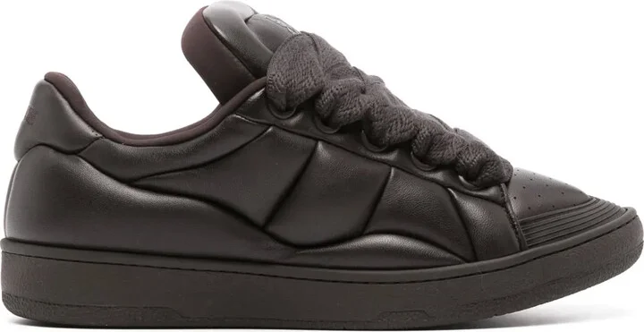 Curb XL leather sneakers
