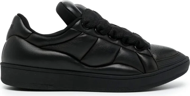 Curb XL leather sneakers