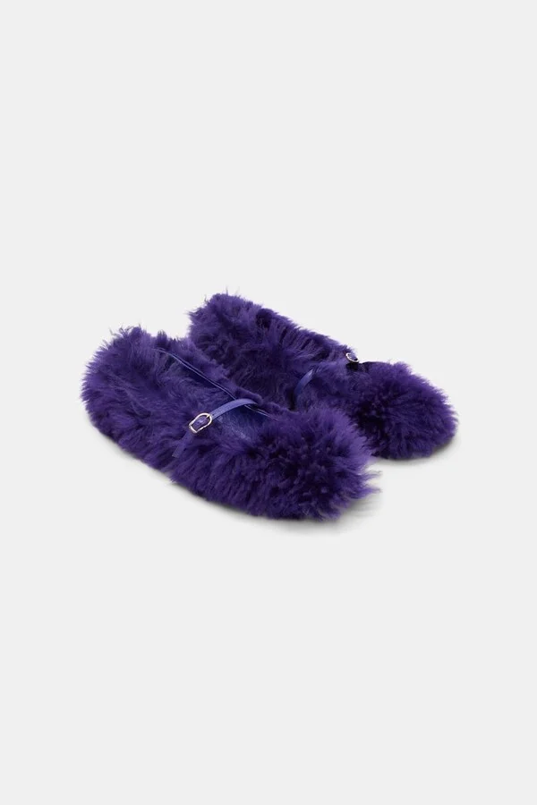 Curly sheepskin Mary-Janes - Image 7