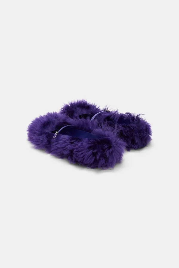 Curly sheepskin Mary-Janes - Image 8