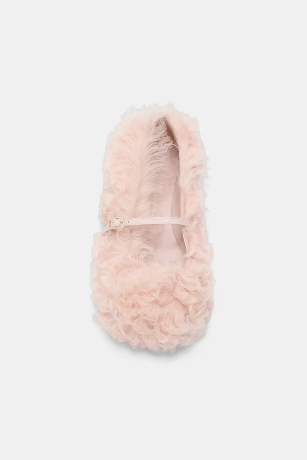 Curly sheepskin Mary-Janes - Image 5