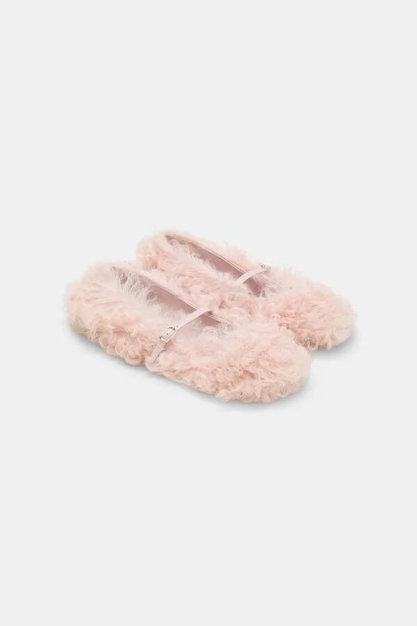 Curly sheepskin Mary-Janes - Image 6
