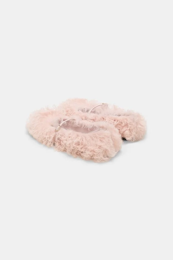 Curly sheepskin Mary-Janes - Image 7