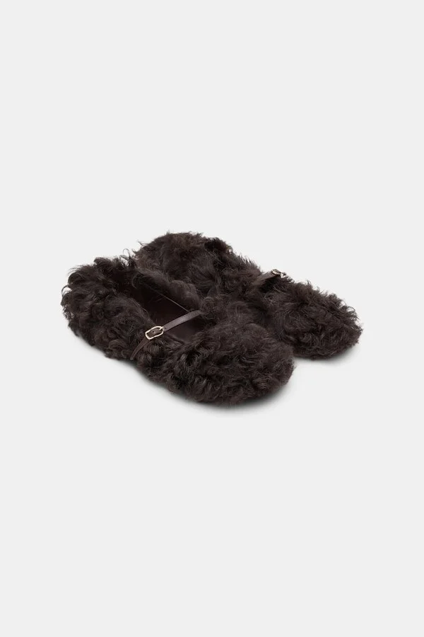 Curly sheepskin Mary-Janes - Image 7
