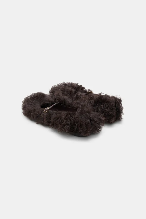 Curly sheepskin Mary-Janes - Image 8