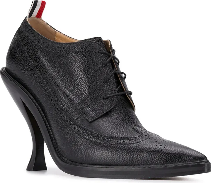Curved Heel Longwing Brogues - Image 2