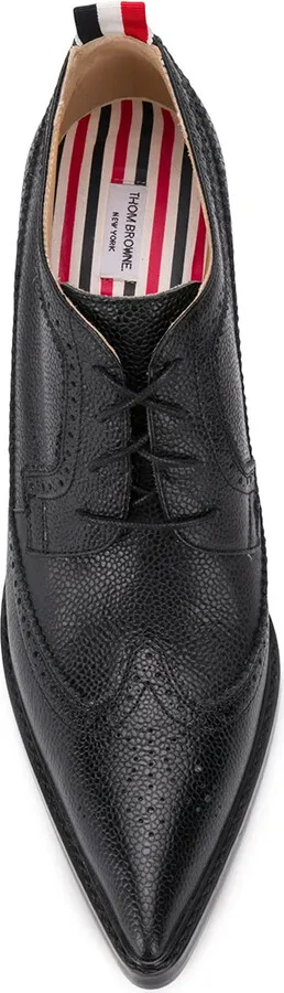 Curved Heel Longwing Brogues - Image 4