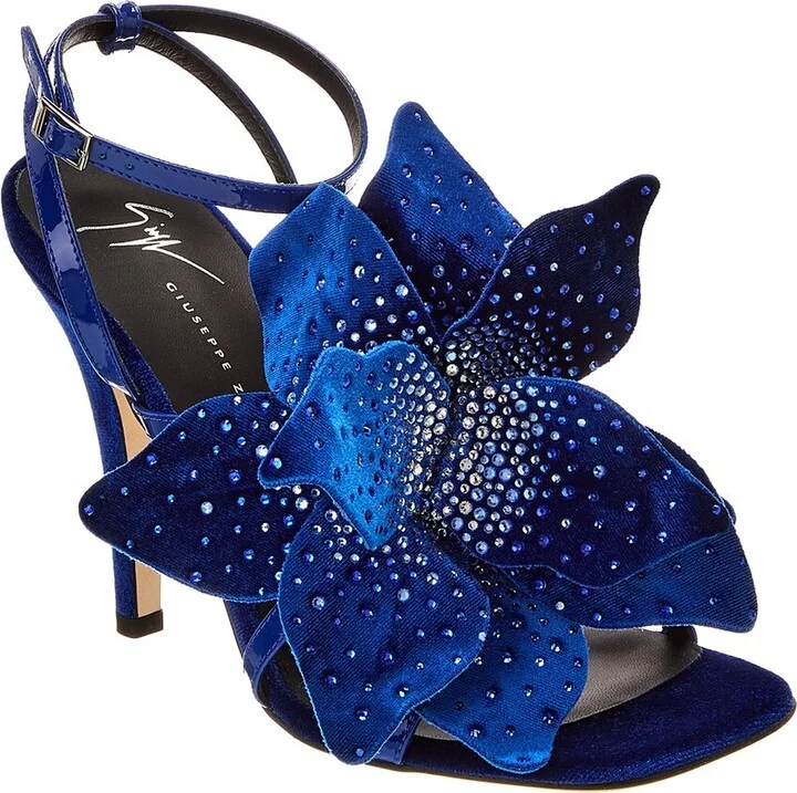 Curvy 105 Velvet Sandal