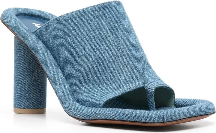 Cushion denim-lined sandals - Image 2