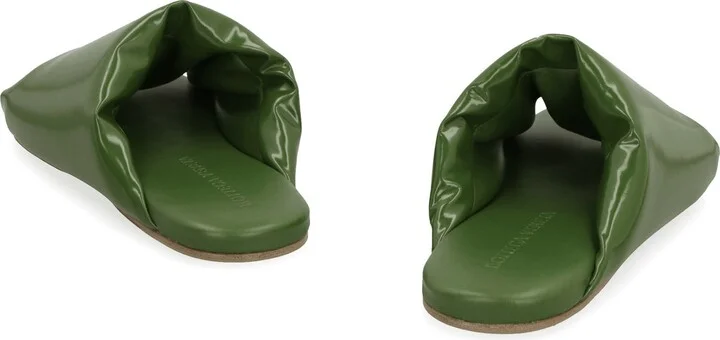 Cushion Leather Sandals - Image 4