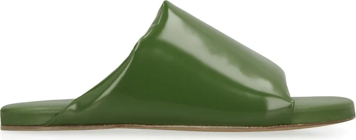 Cushion Leather Sandals