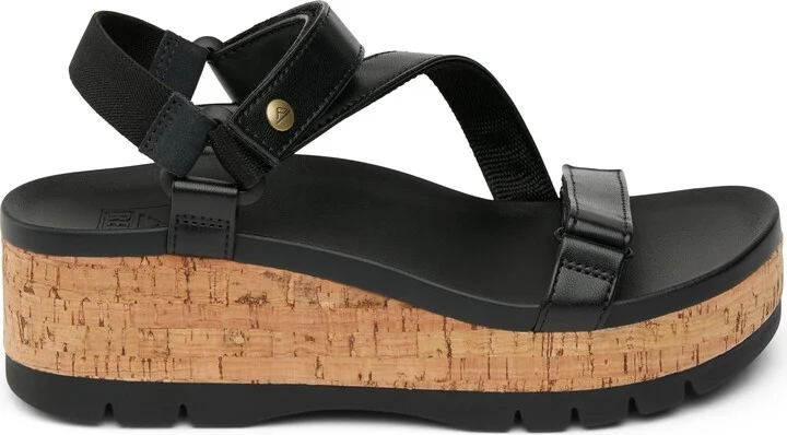 Cushion Tide Higher Ankle Strap Platform Wedge Sandal - Image 2