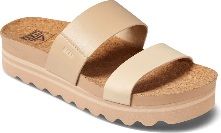 Cushion Vista Hi Platform Slide Sandal