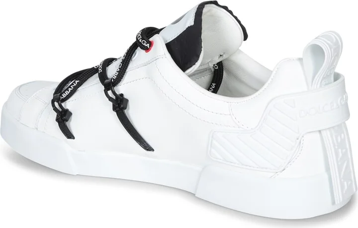 Cushion White Black Sneakers - Image 3