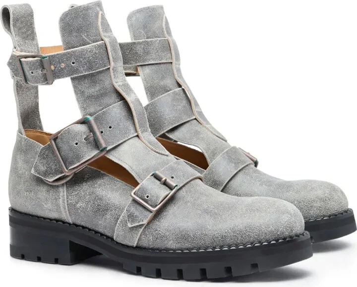 Cut-Out Ankle Boots - Image 2