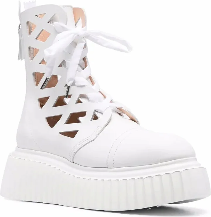 Cut-Out Ankle Boots - Image 2
