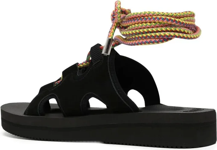 Cut-Out Ankle Strap Sandals - Image 3
