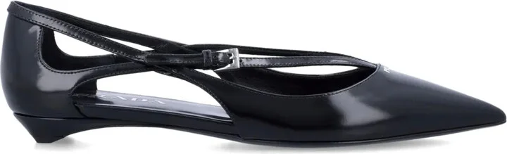 Cut-Out Ballerina Shoes